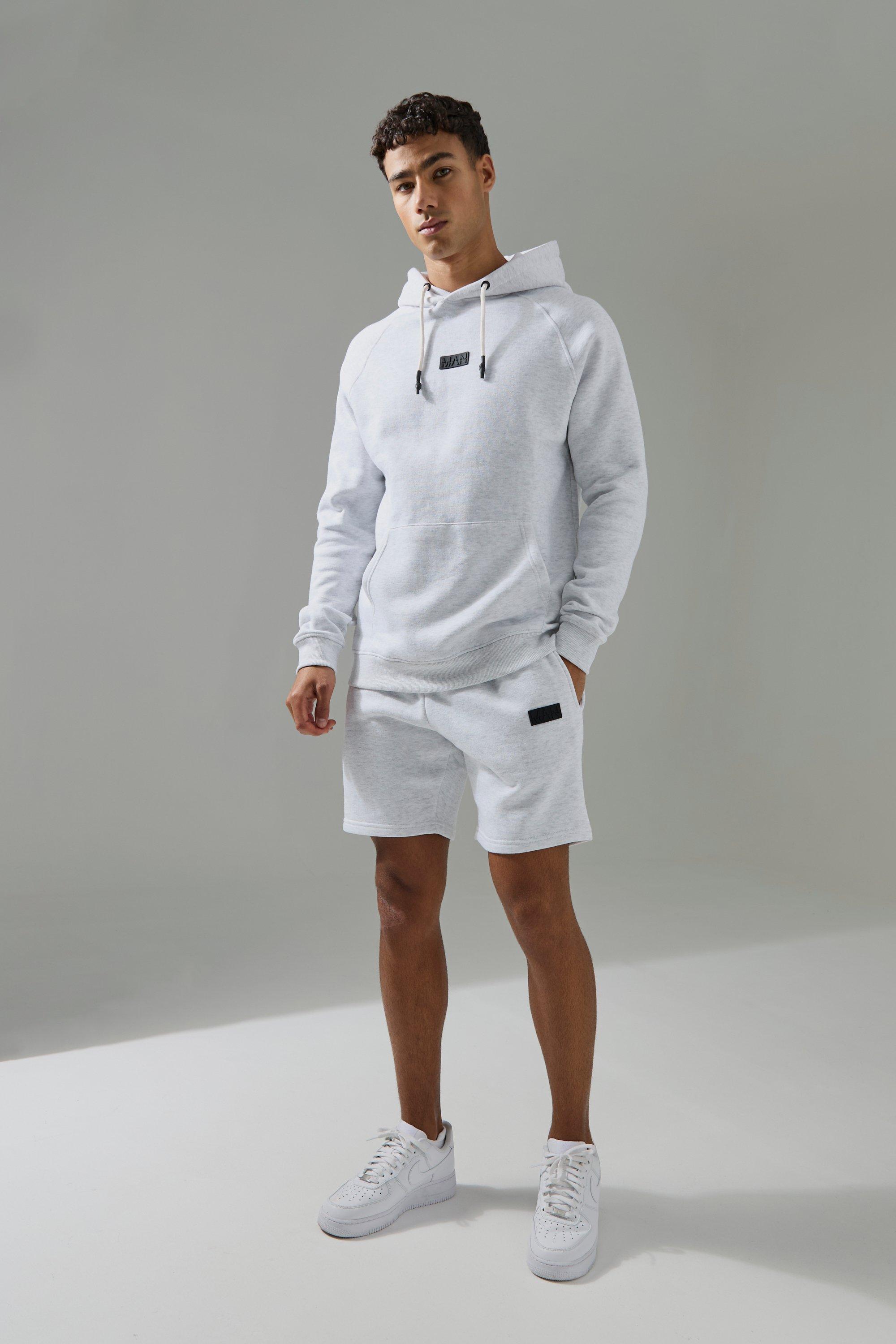 Boohooman shorts and hoodie best sale